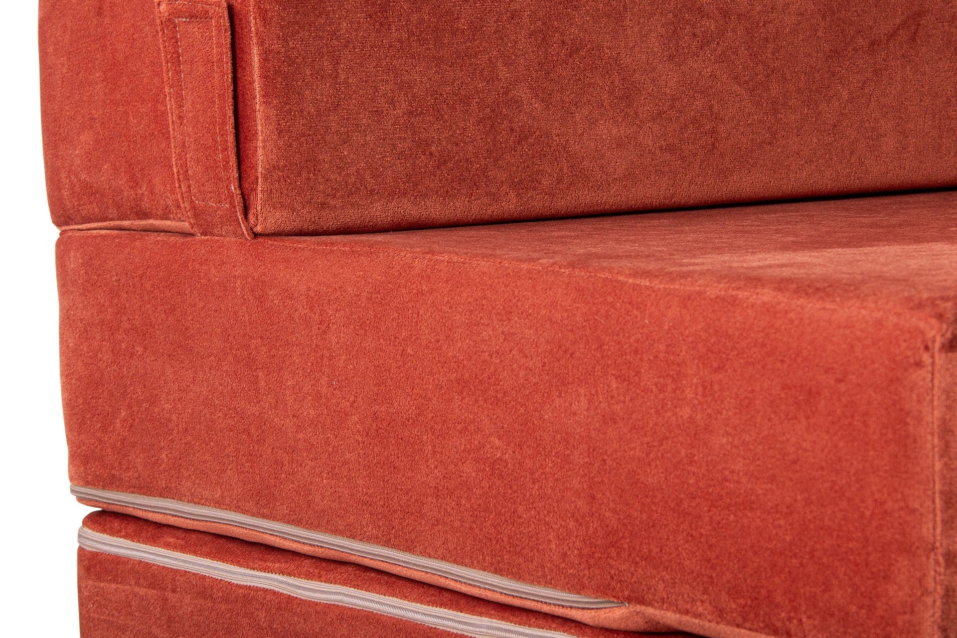 Sofá-Cama Valeria Orange - 2 Lugares Premium