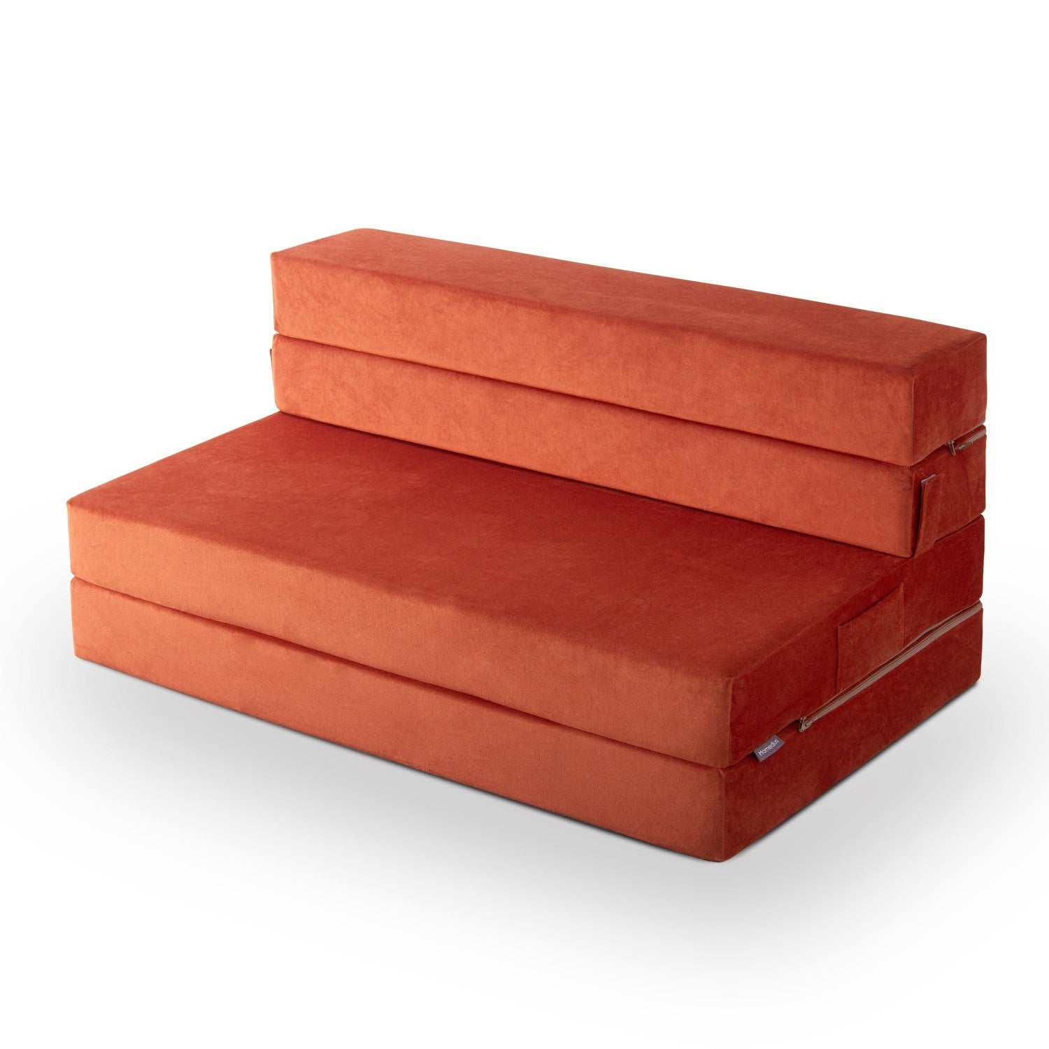 Sofá-Cama Valeria Orange - 2 Lugares Premium