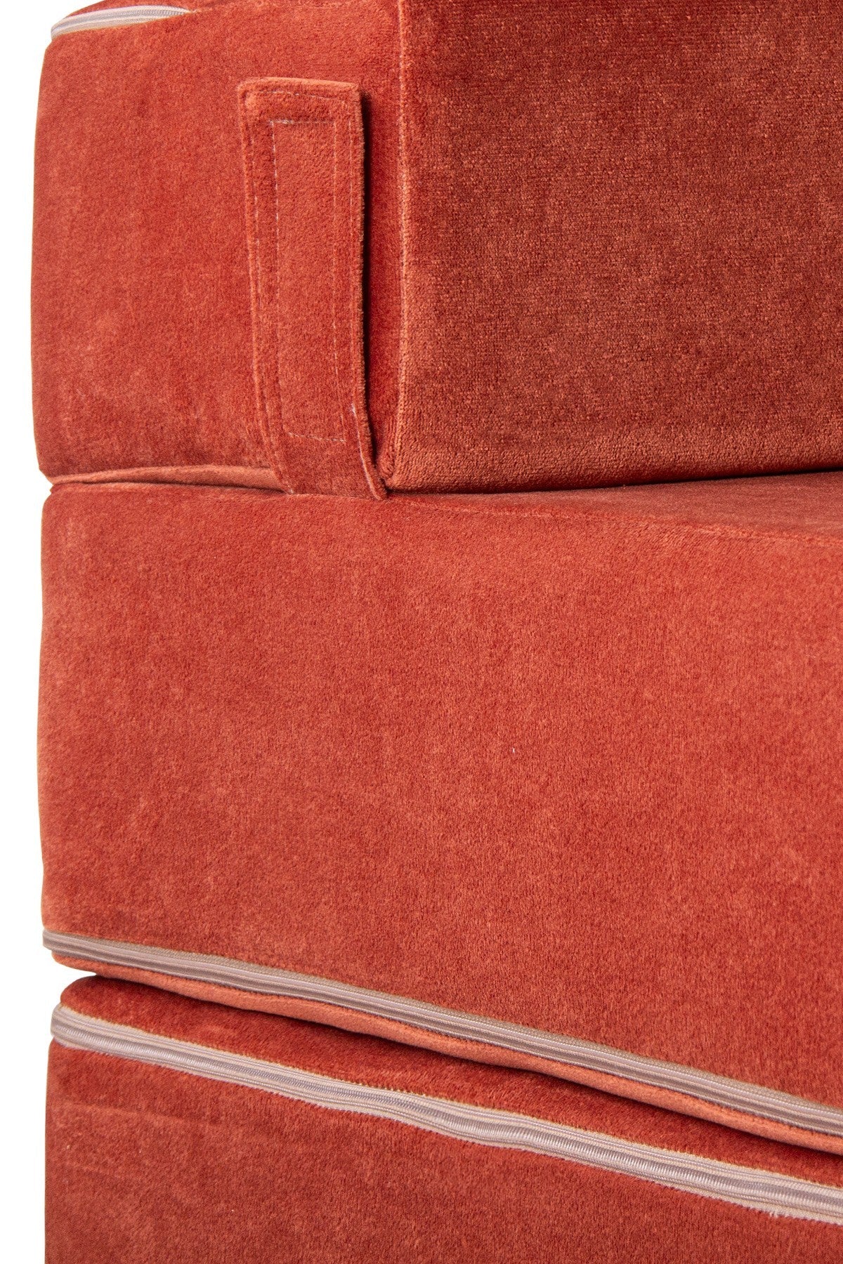 Sofá-Cama Valeria Orange - 2 Lugares Premium