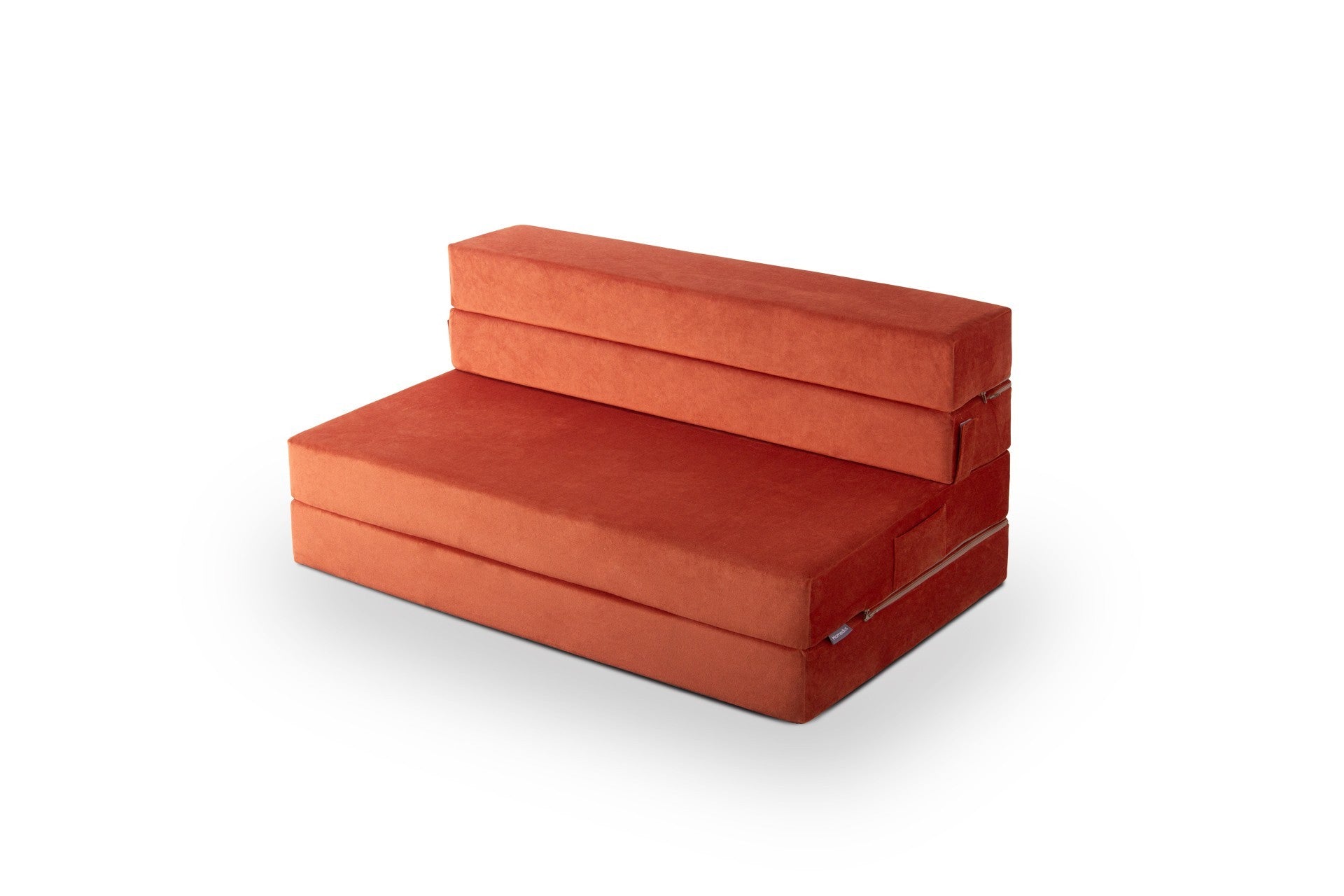 Sofá-Cama Valeria Orange - 2 Lugares Premium