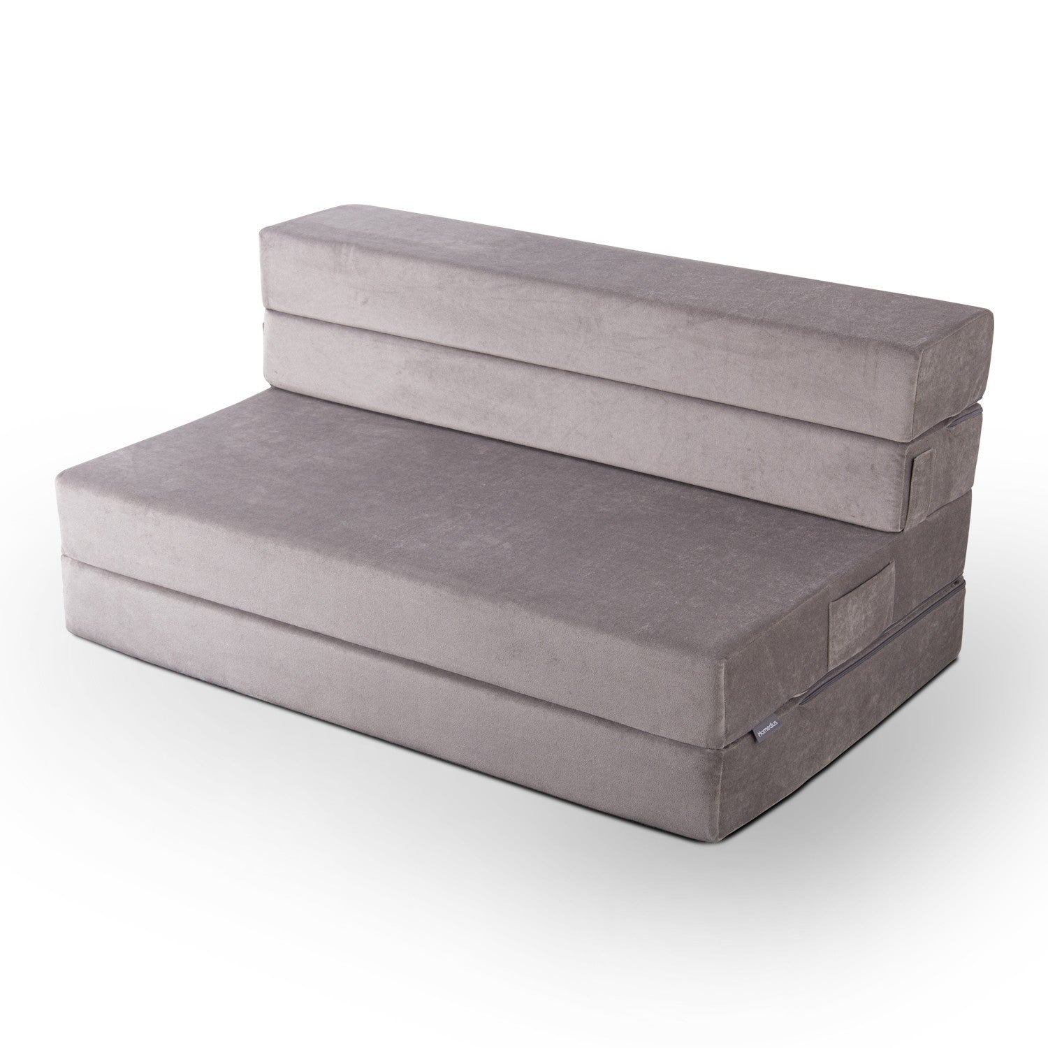 Sofá-Cama Valeria Light Grey - Elegância e Funcionalidade Premium