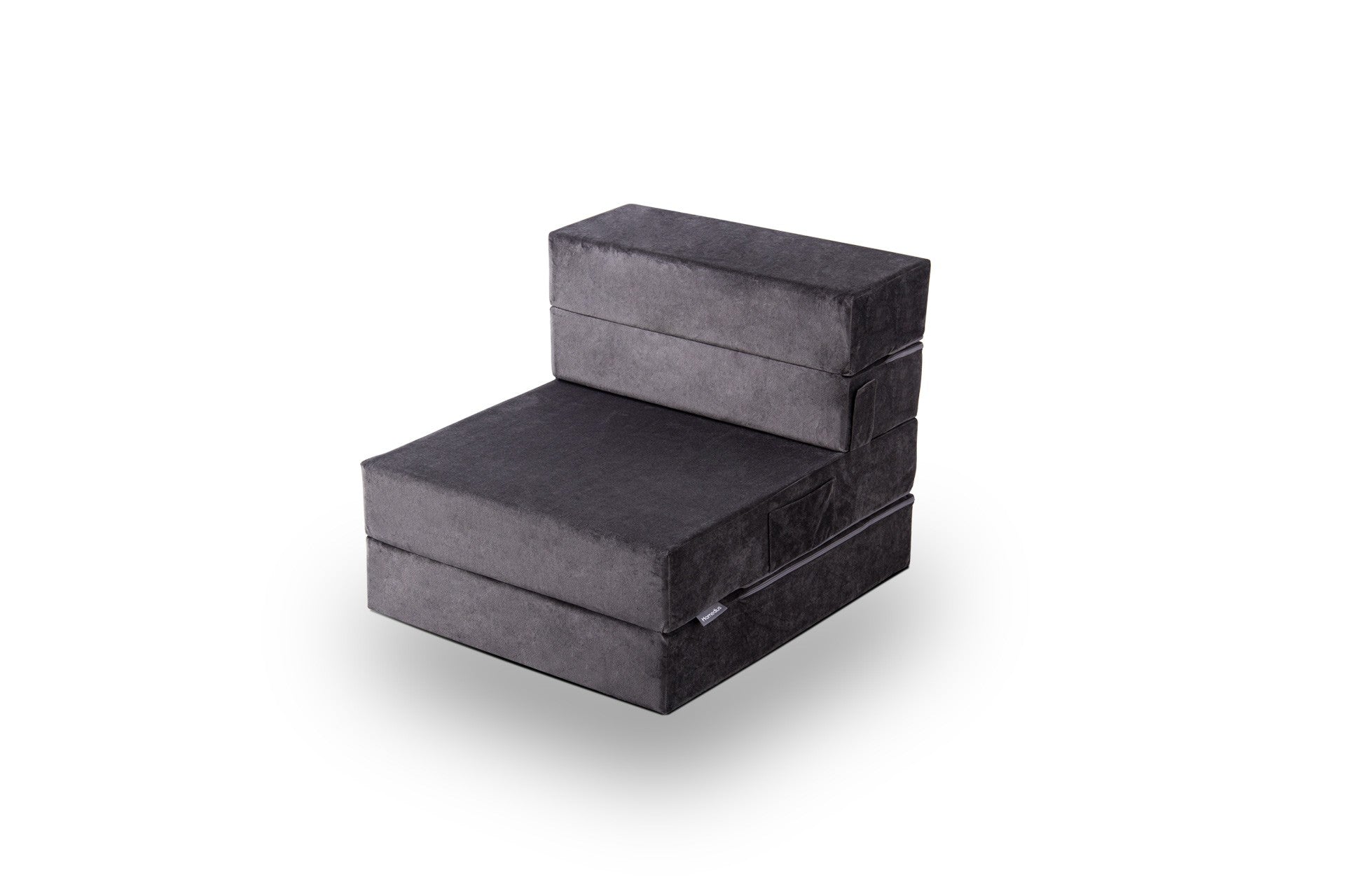 Sofá-Cama Valeria Individual - Anthracite Premium