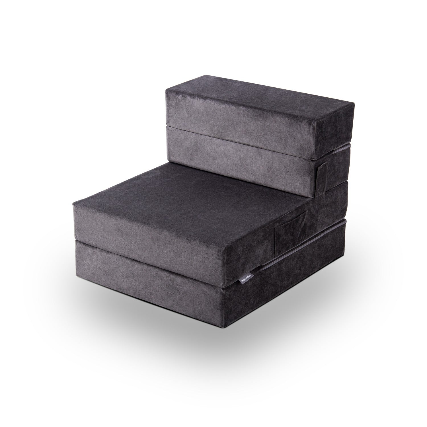 Sofá-Cama Valeria Individual - Anthracite Premium