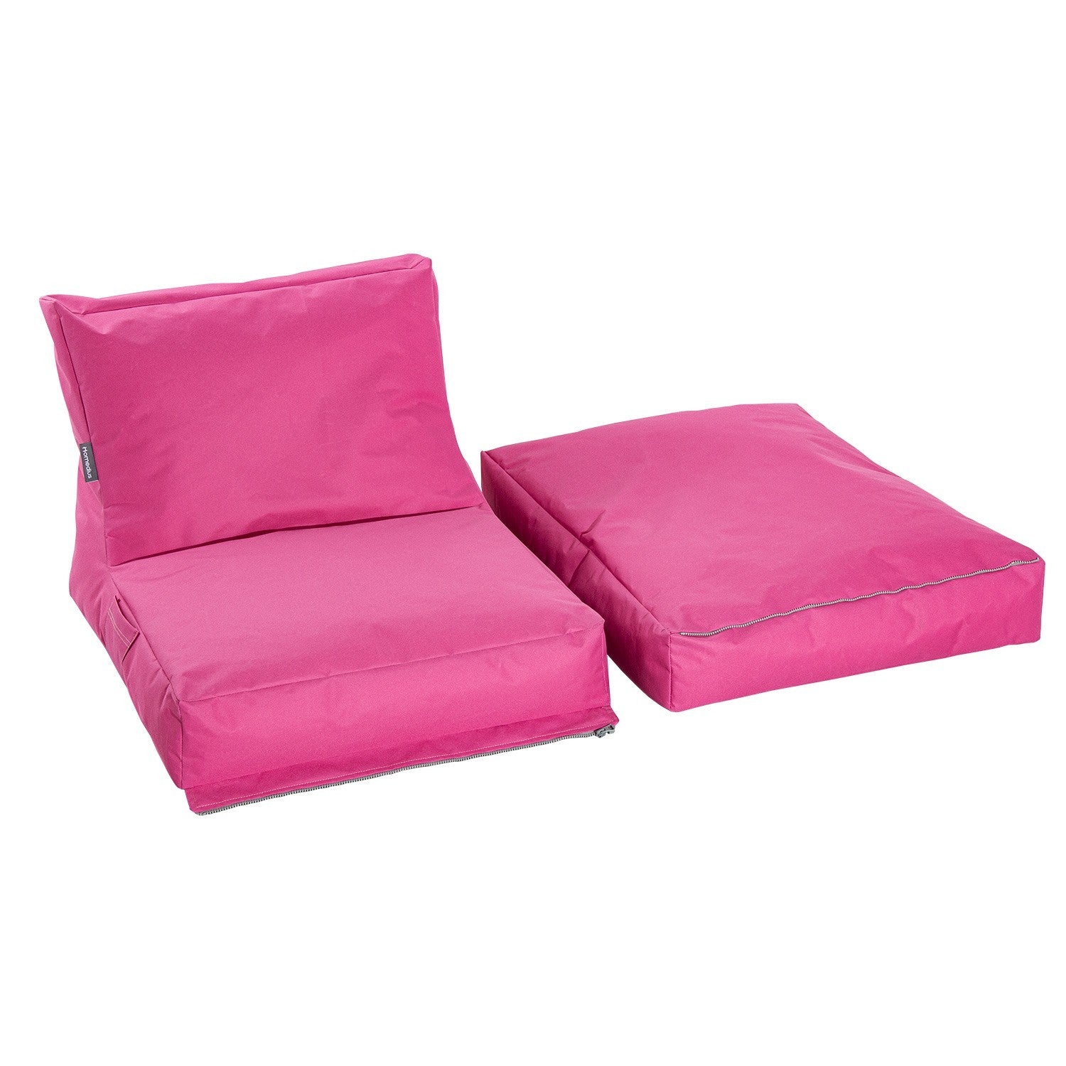 Sofá-Cama Fiesta Pink - Impermeável para Jardim e Interior