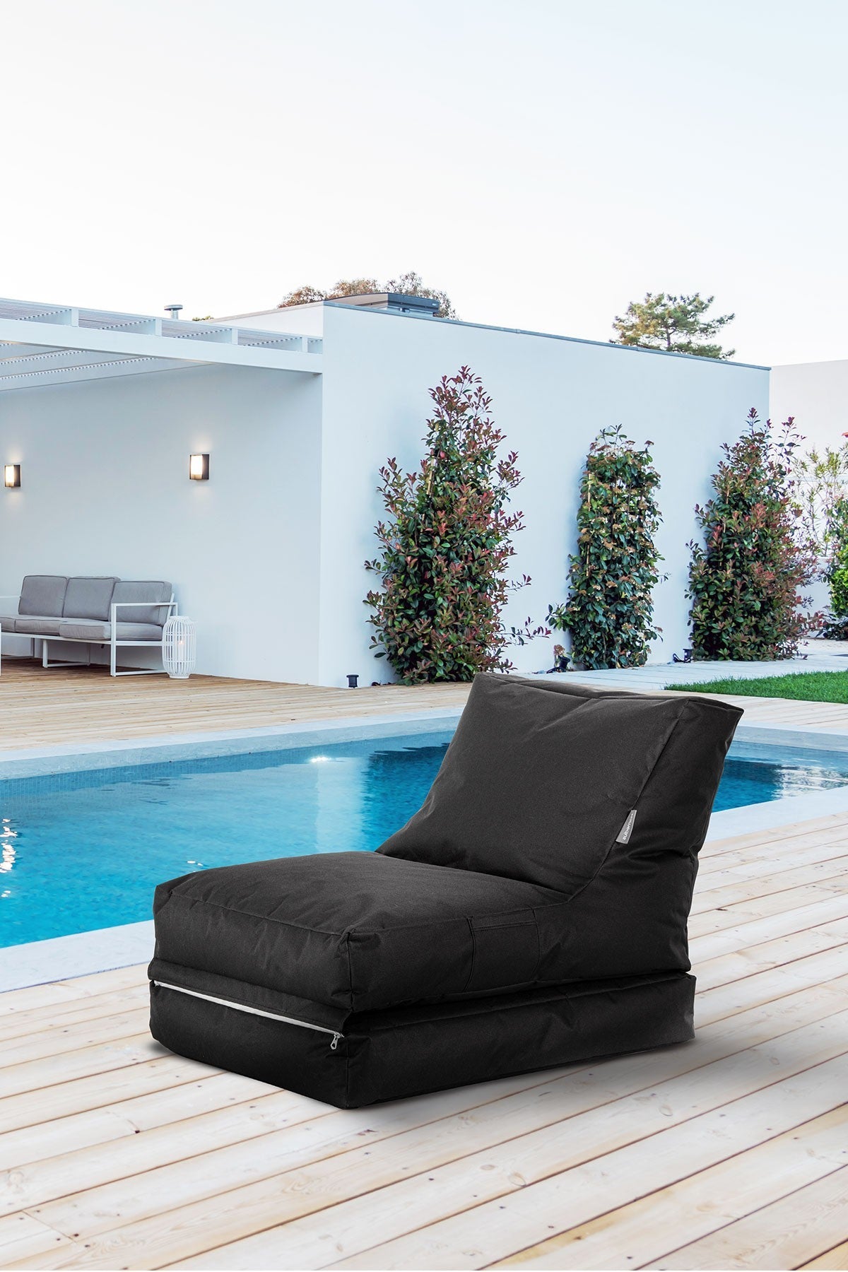 Sofá-Cama Fiesta Black - Impermeável para Jardim