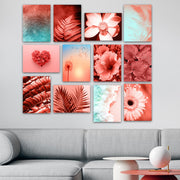 Conjunto Decorativo MDF 12 Peças Multicolor - Arte Moderna