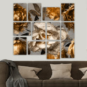 Conjunto Quadros Decorativos MDF Multicolor - 12 Peças Premium