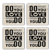 Tapete de vidro – 10 x 10 x 1 cm – Multicolorido – Pedra natural