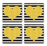 Tapete de vidro – 10 x 10 x 1 cm – Multicolorido – Pedra natural