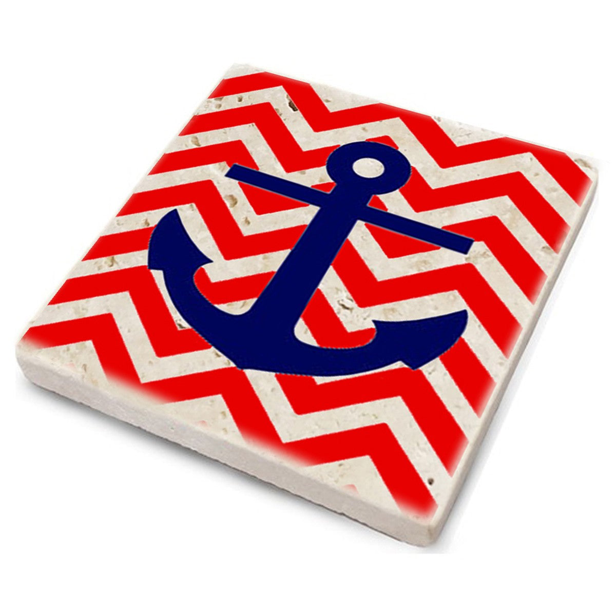 Tapete de vidro – 10 x 10 x 1 cm – Multicolorido – 100% pedra natural