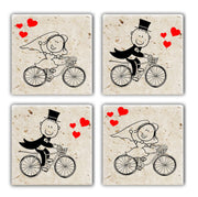 Tapete de vidro – 10 x 10 x 1 cm – Multicolorido – Pedra 100% natural