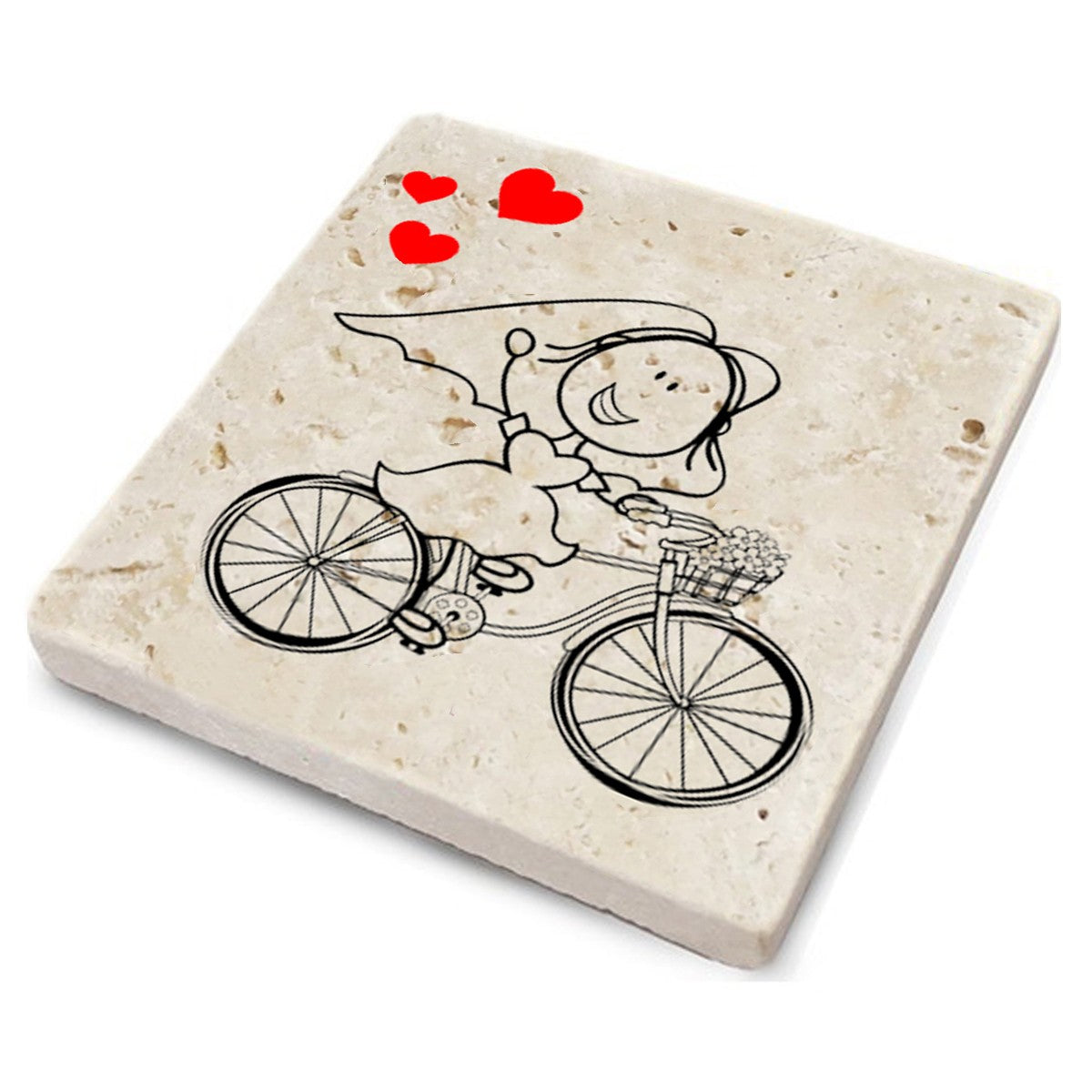 Tapete de vidro – 10 x 10 x 1 cm – Multicolorido – Pedra 100% natural