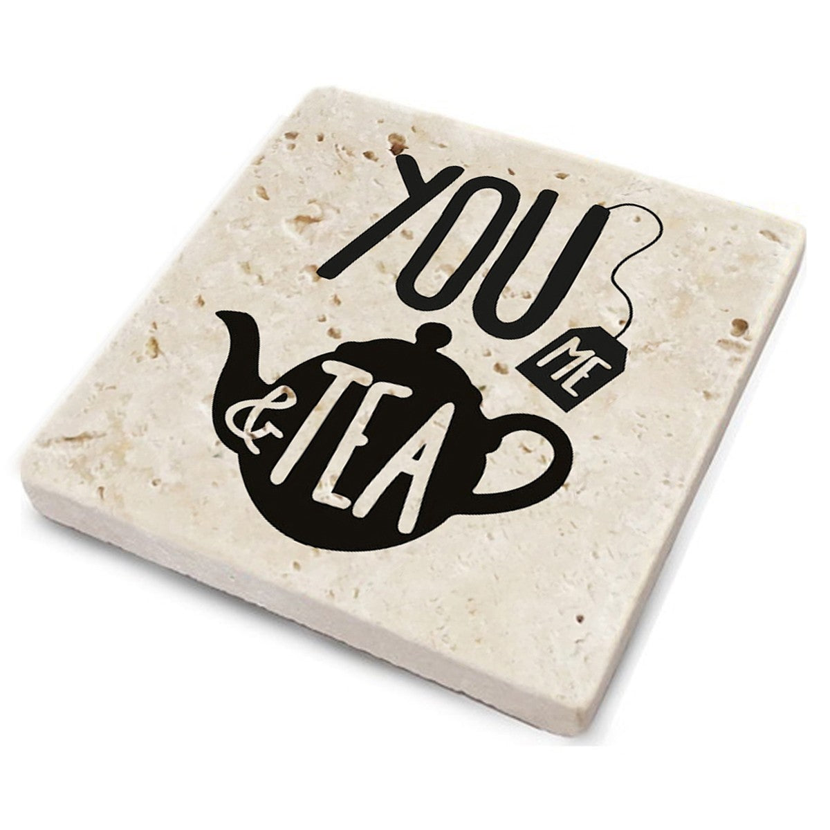 Tapete de vidro em pedra natural – 10 x 10 x 1 cm – Multicolorido