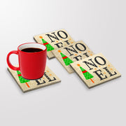 Tapete de vidro – 10 x 10 x 1 cm – Multicolorido – Pedra natural