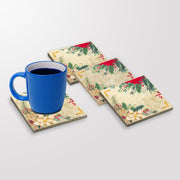 Tapete de vidro – 10 x 10 x 1 cm – Multicolorido – 100% pedra natural