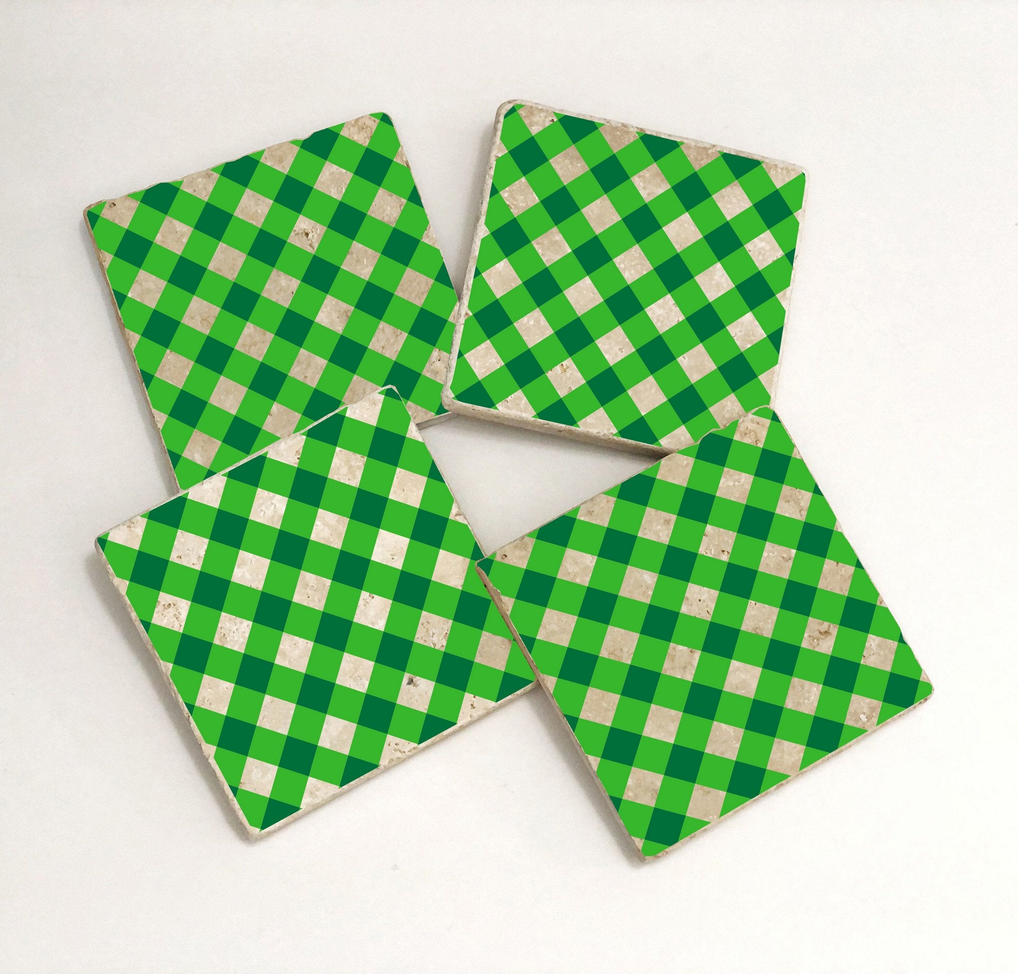 Tapete de vidro – 10 x 10 x 1 cm – Multicolorido – Pedra 100% natural