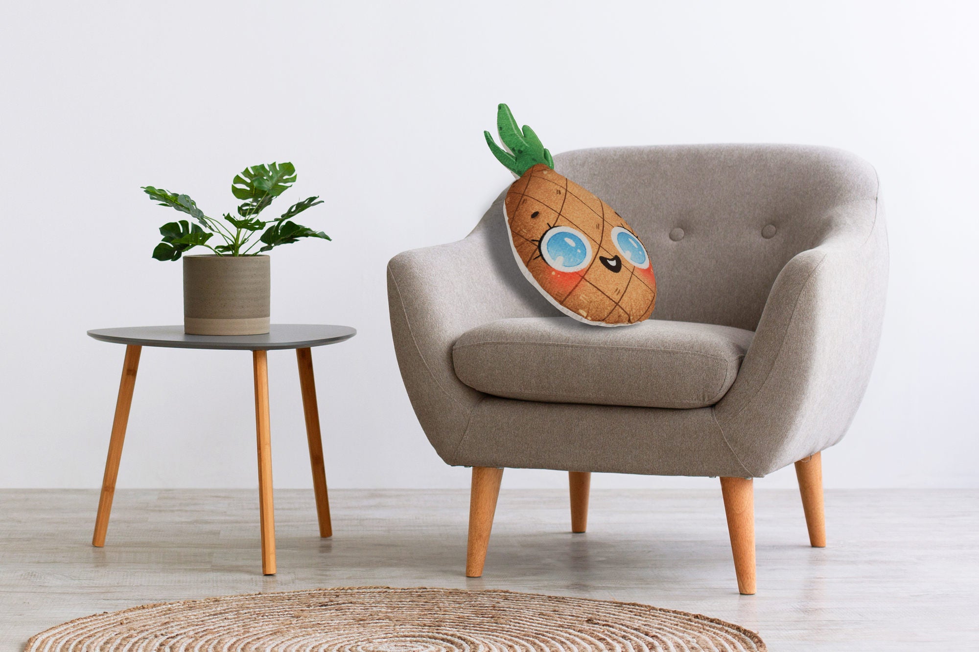 Almofada – 30 x 60 cm – Multicolorido – Poliéster