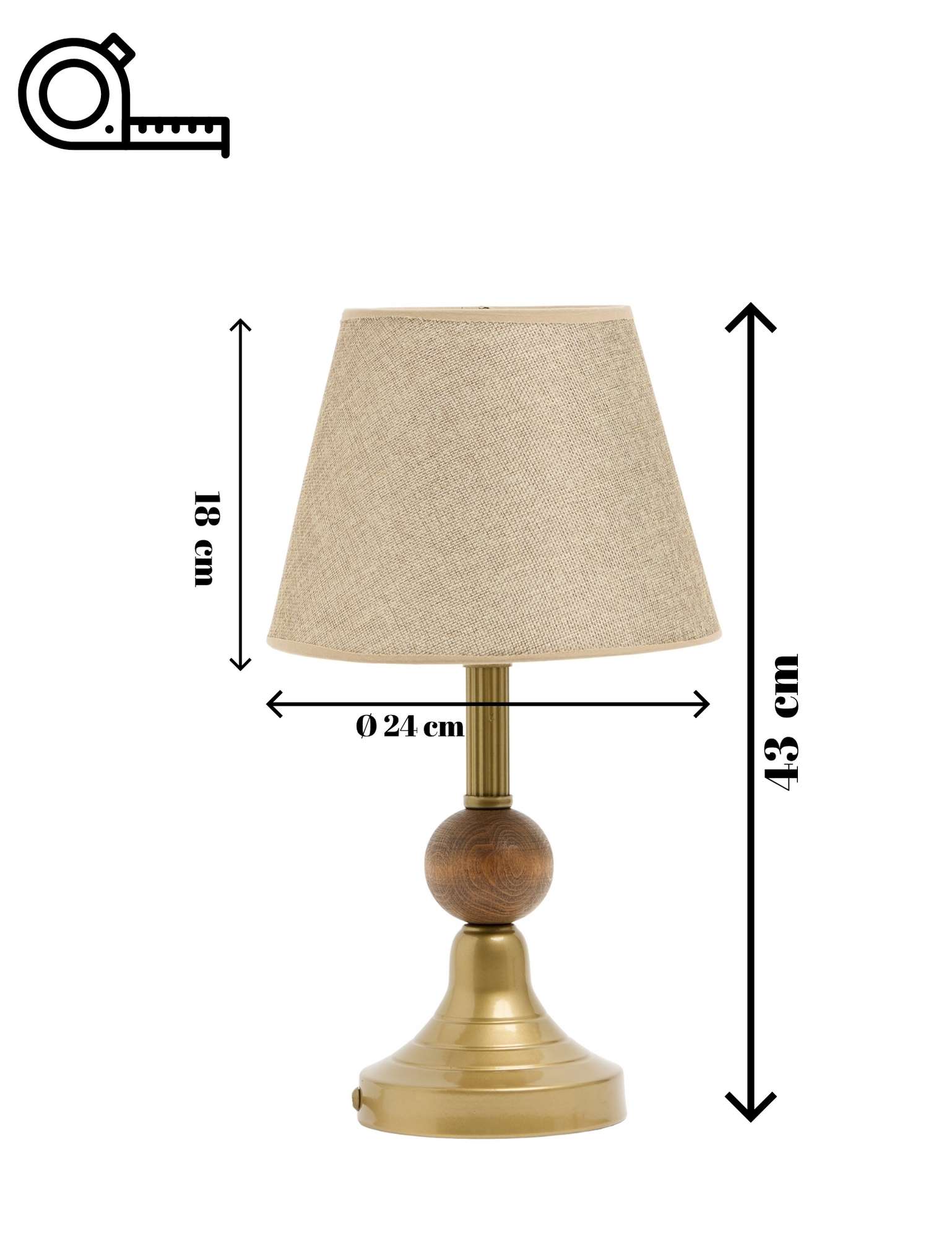Candeeiro de mesa-Conici-Bege
Antiguidade
