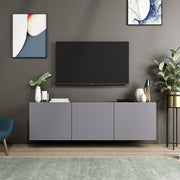 Móvel de TV – 150cm x 44cm x 31cm – Antracite – Melamina