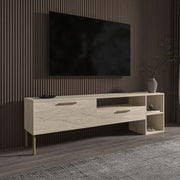 Móvel de TV – 150 cm – Travertino – MDF