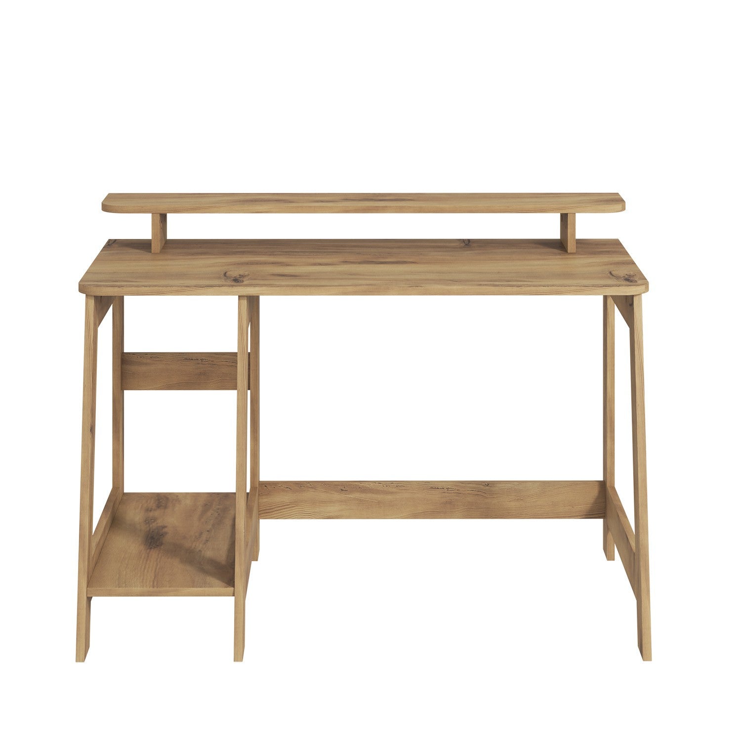 Secretária de Estudo – 120 cm x 73 cm – Carvalho – Melamina