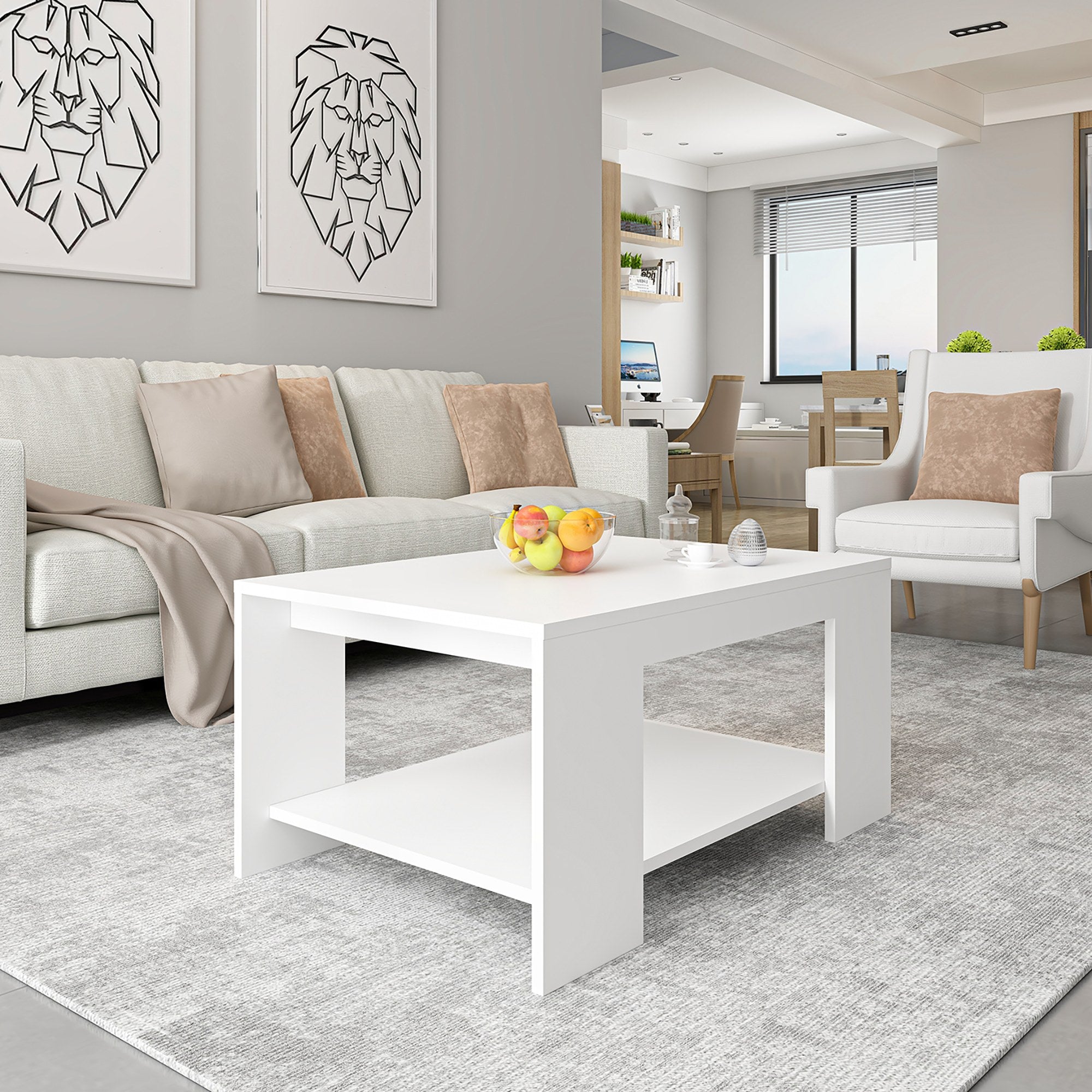 Mesa de Centro-Lina-Branco
