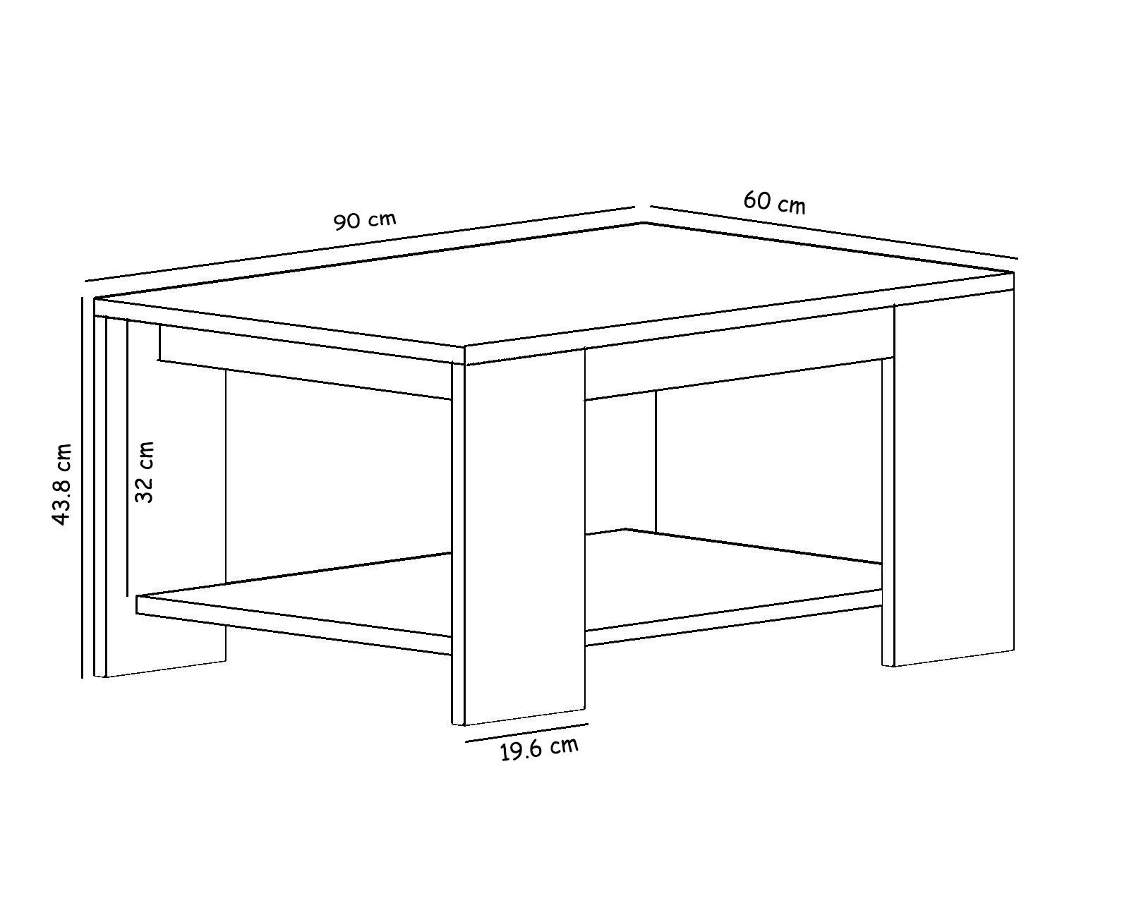 Mesa de Centro-Lina-Mármore Branco