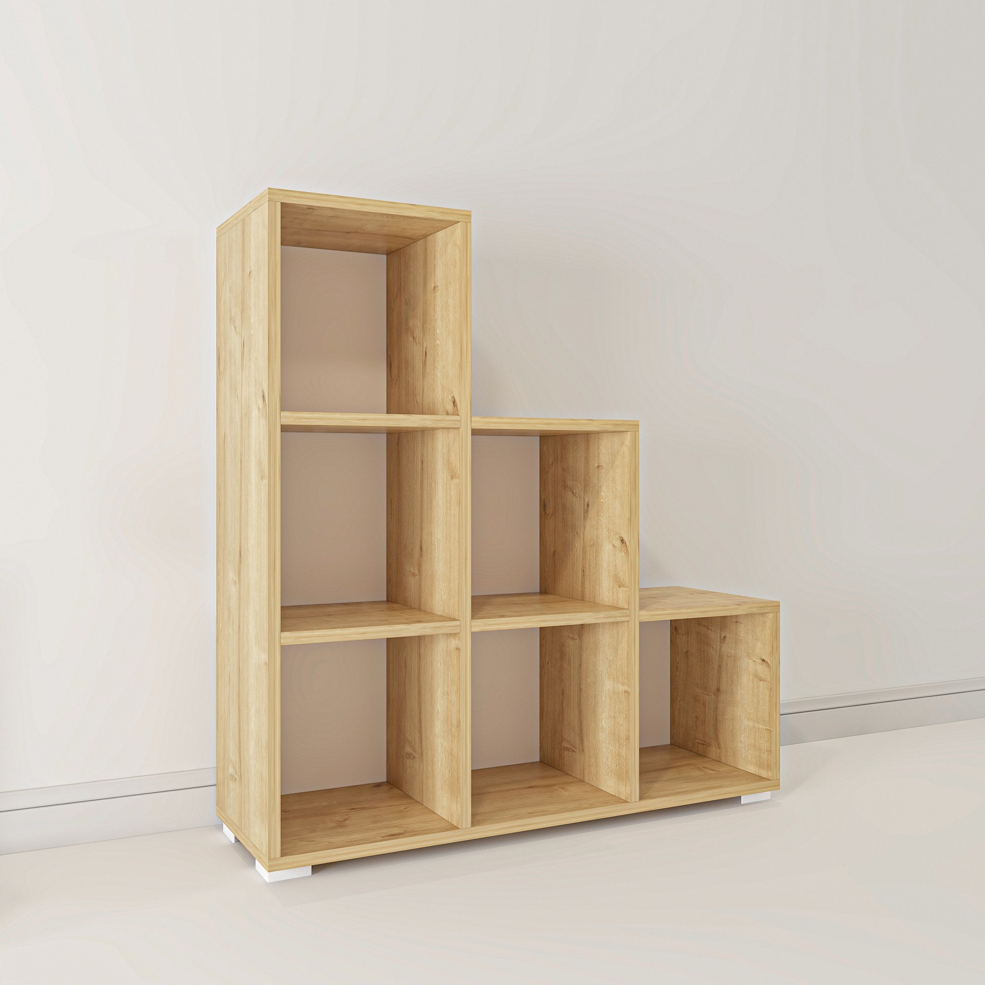 Armário multiuso – 90 cm x 96.6 cm x 29.6 cm – Safira – Painel de partículas revestido a melamina