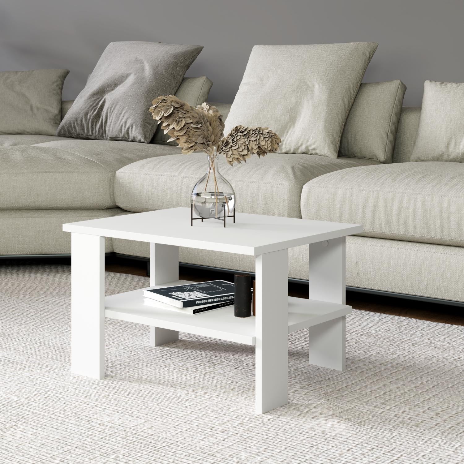 Mesa de Centro-Duama-Branco