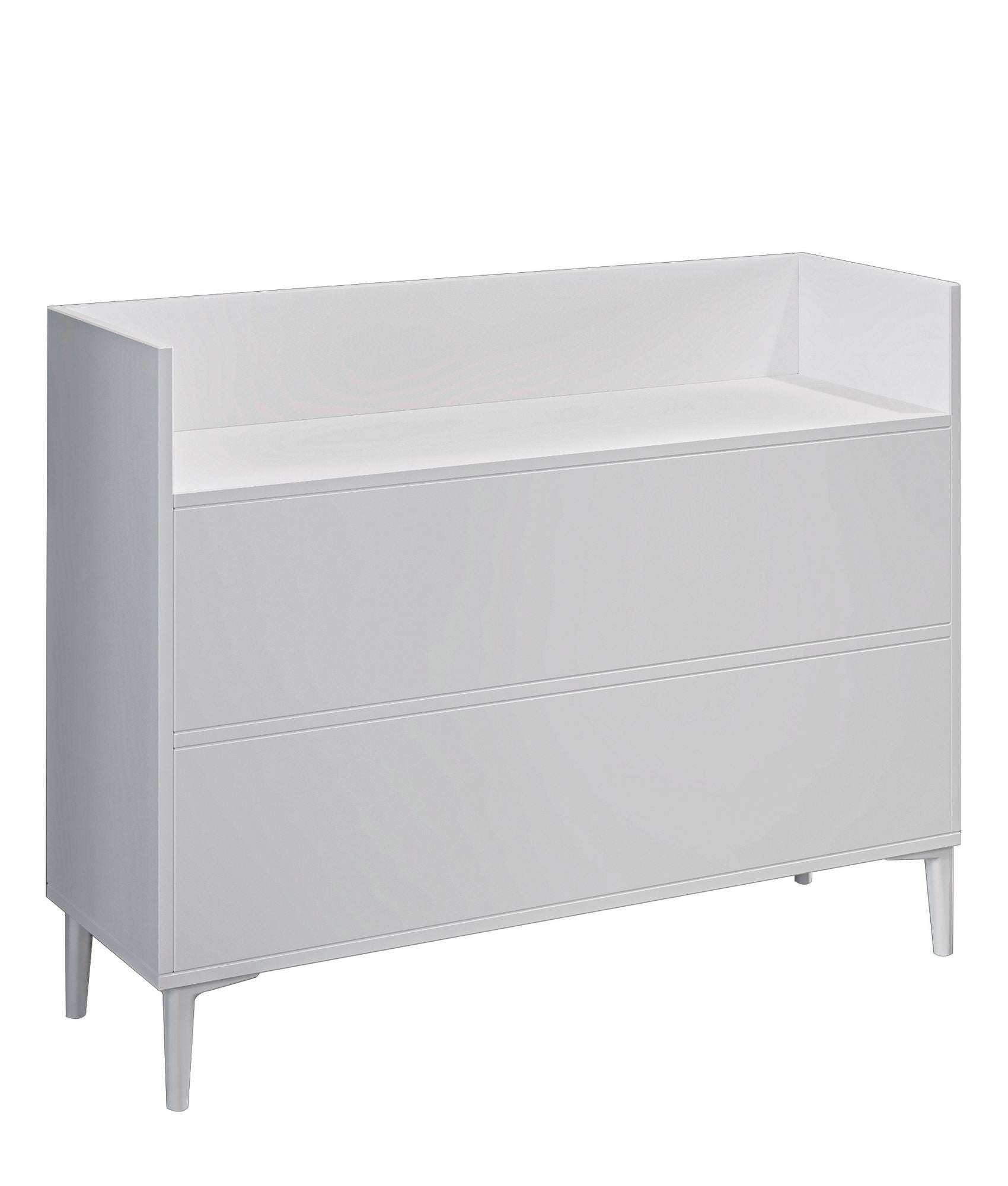 Armário Multiuso – 110cm x 85cm x 36,4cm – Branco – MDF