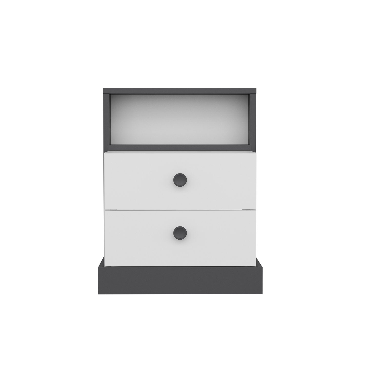 Mesa de cabeceira-Life-Antracite
Branco