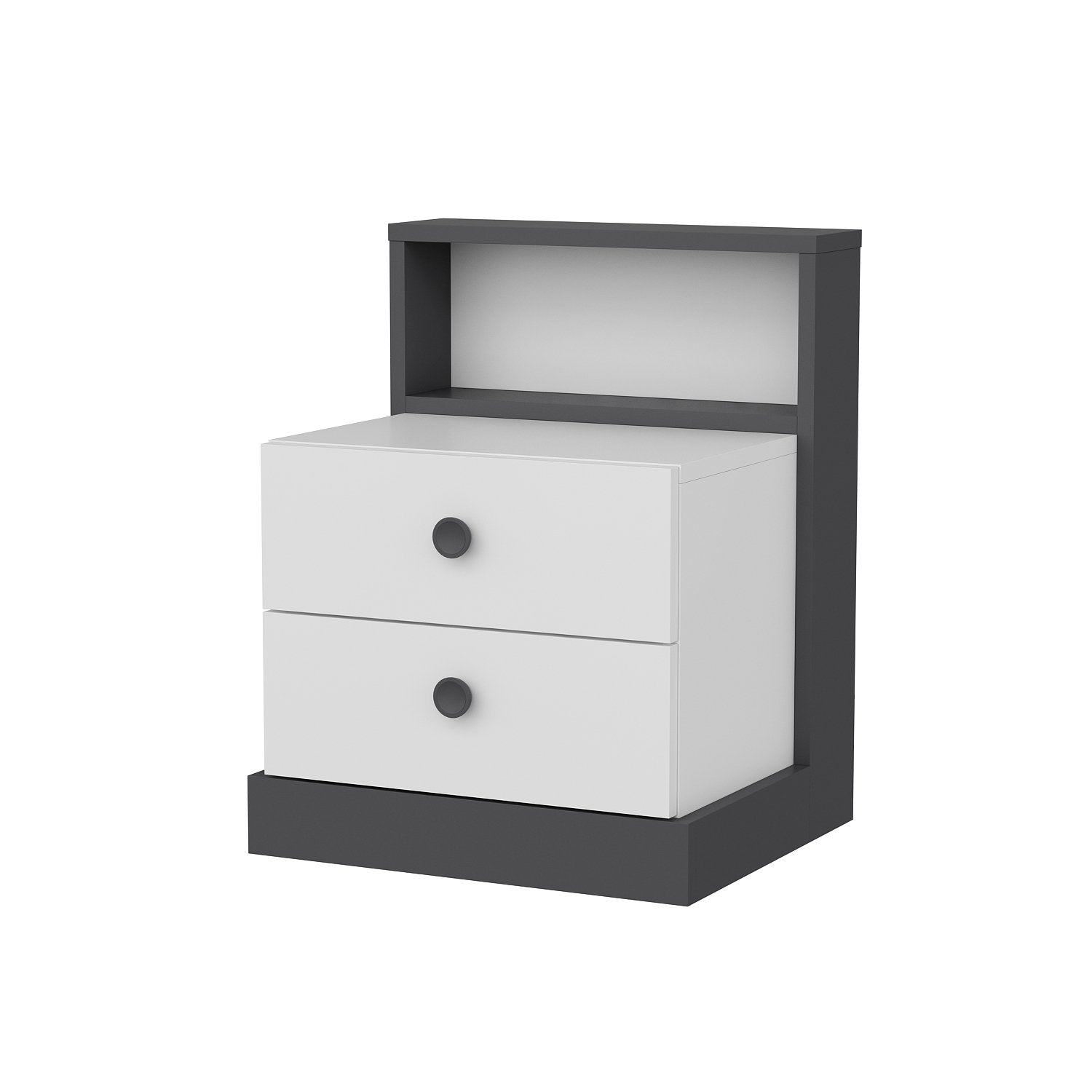 Mesa de cabeceira-Life-Antracite
Branco