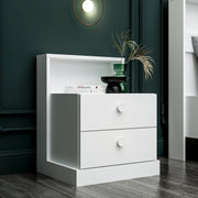 Mesa de cabeceira-Life-Branco