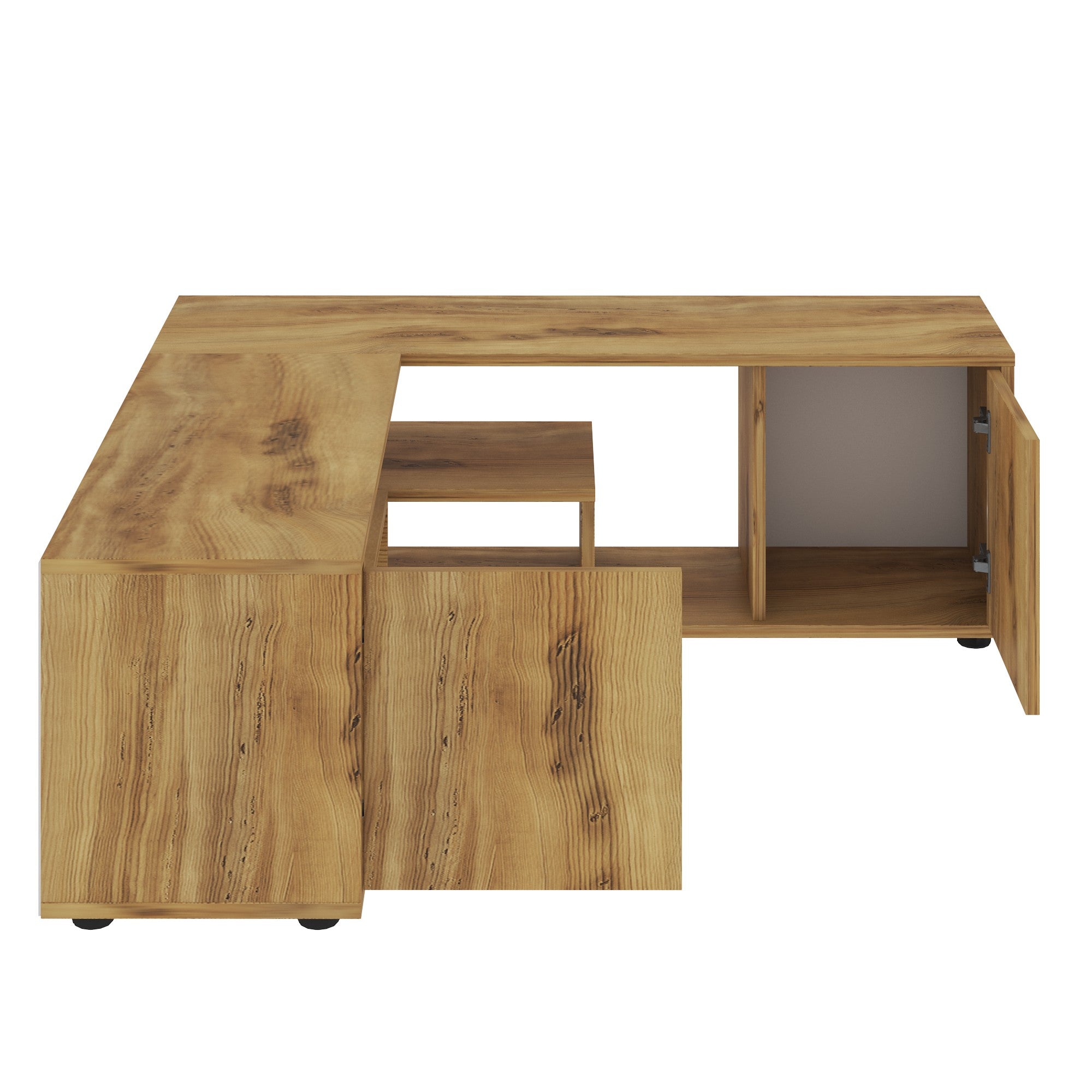 Móvel de TV – 120x40x35 cm – Rosa – Painel de partículas