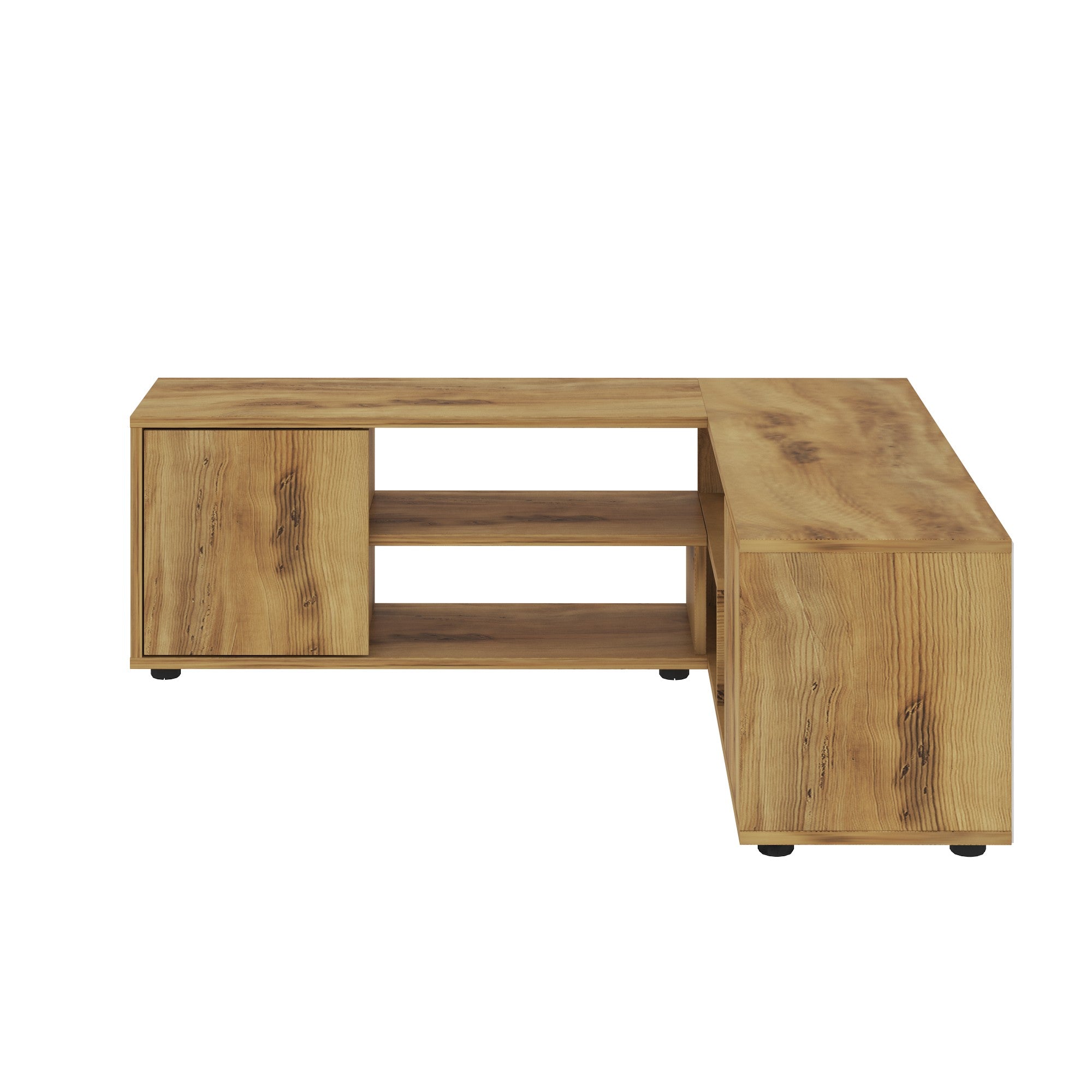 Móvel de TV – 120x40x35 cm – Rosa – Painel de partículas