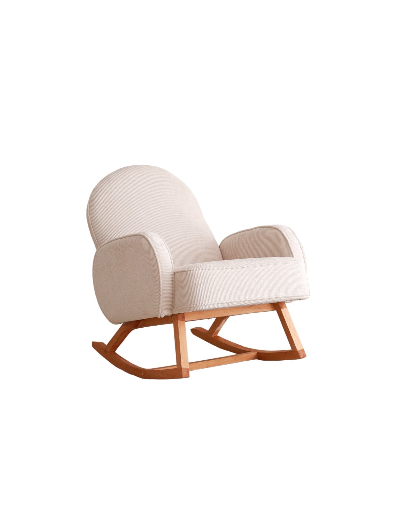 Poltrona Elegante, Veludo Branco, 78 x 91 x 75 cm | 100% Poliéster, Estrutura em Faia, Elegante e Confortável para Espaços Modernos