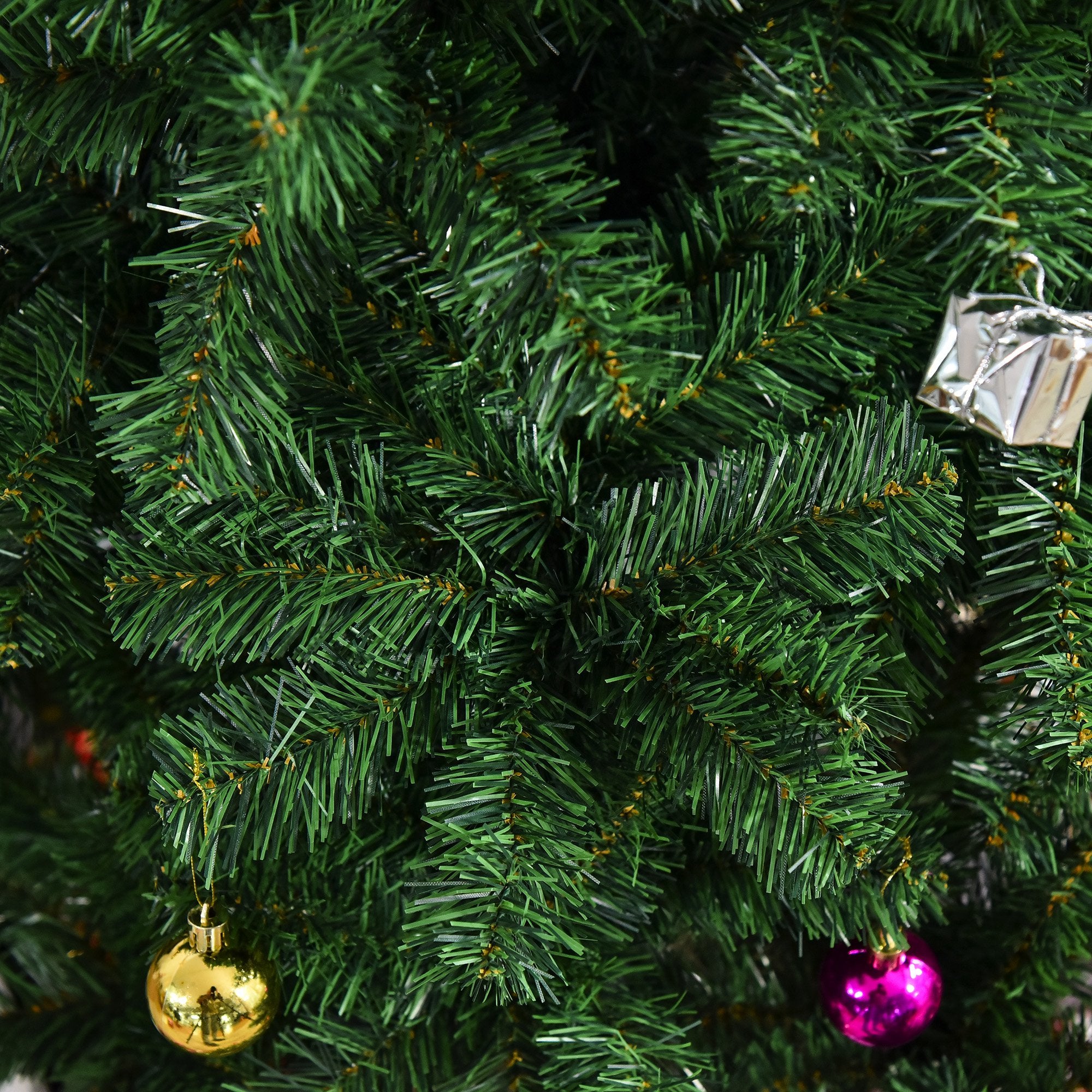 Árvore de Natal Artificial 150cm Verde com 420 Ramos e Decorações
