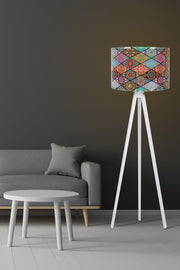 Candeeiro de Pé – 145 cm – Multicolorido – MDF