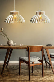 Candeeiro de Teto – 55 cm – Branco – MDF