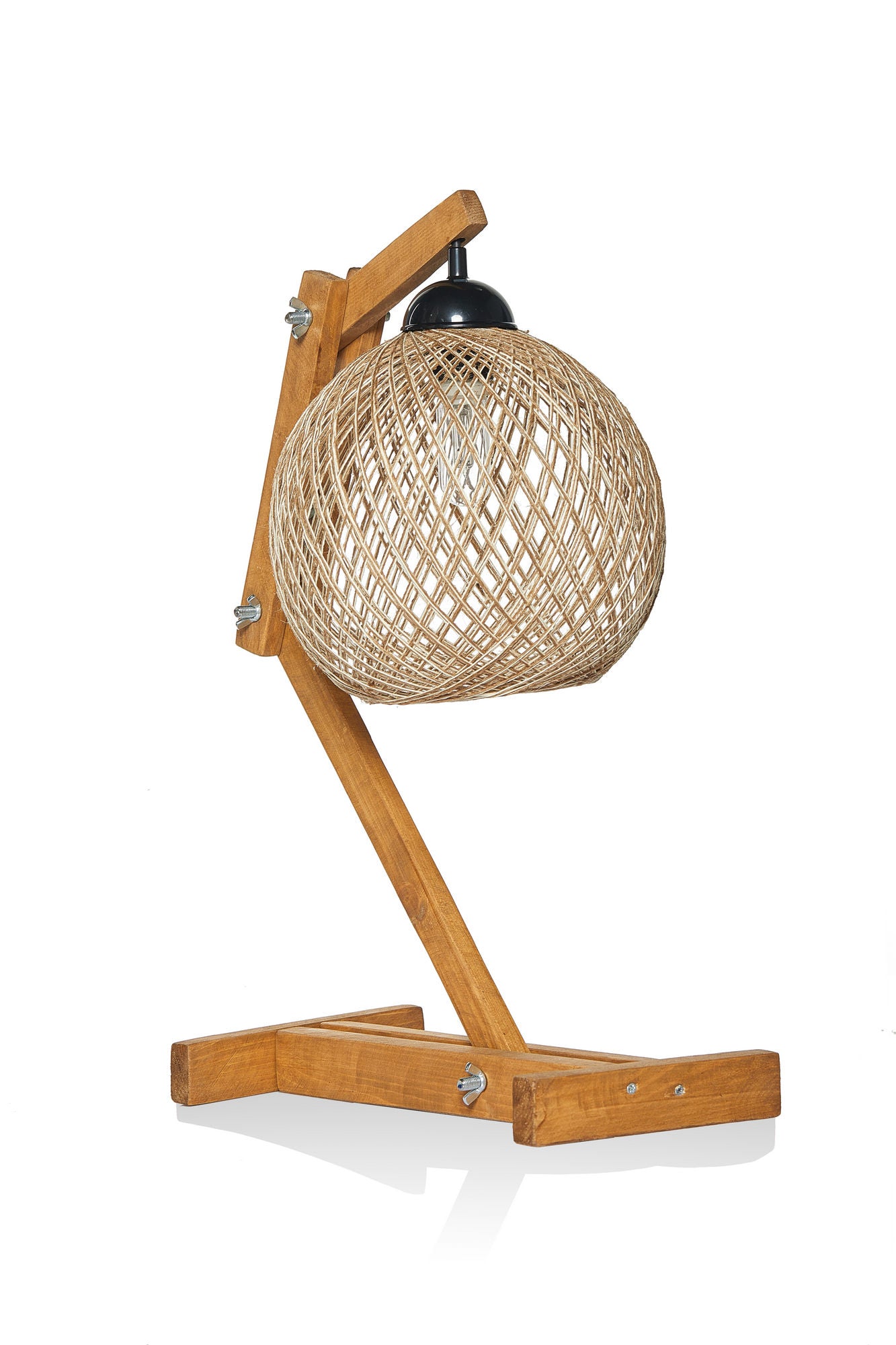 Candeeiro de mesa-Beehive-Cru
Marrom