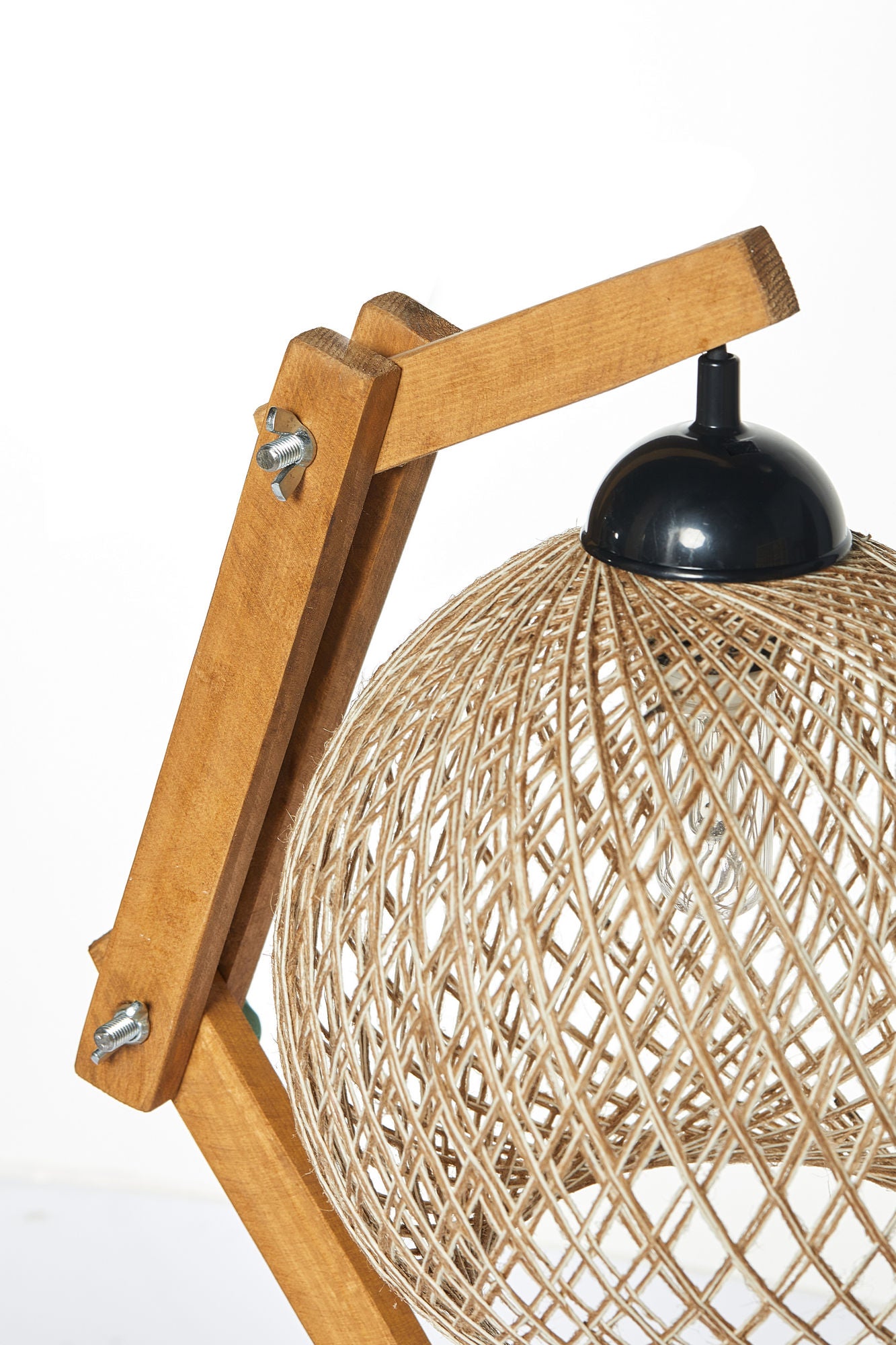 Candeeiro de mesa-Beehive-Cru
Marrom