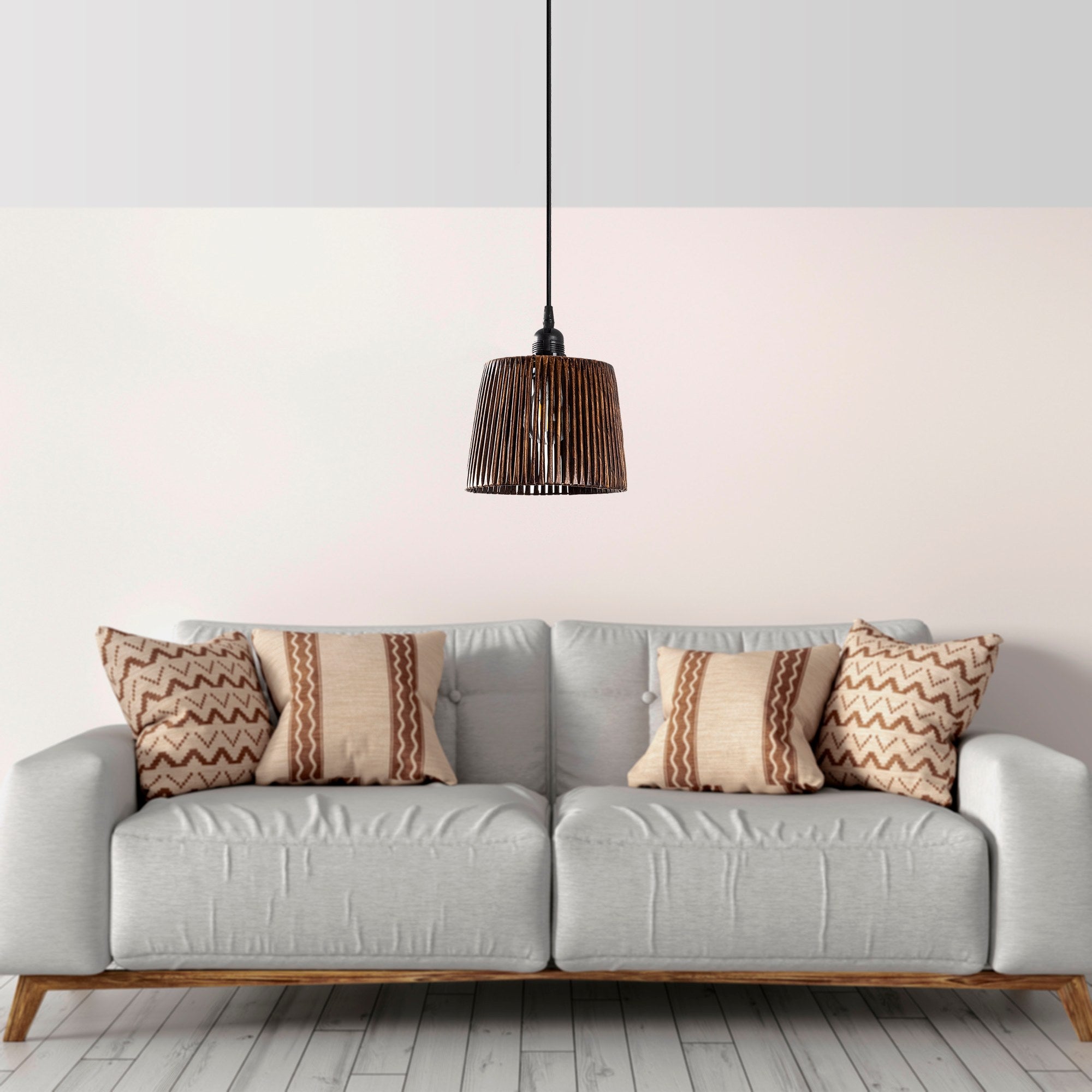 Candeeiro de Teto – 60 cm – Cor de Antiguidade – Metal