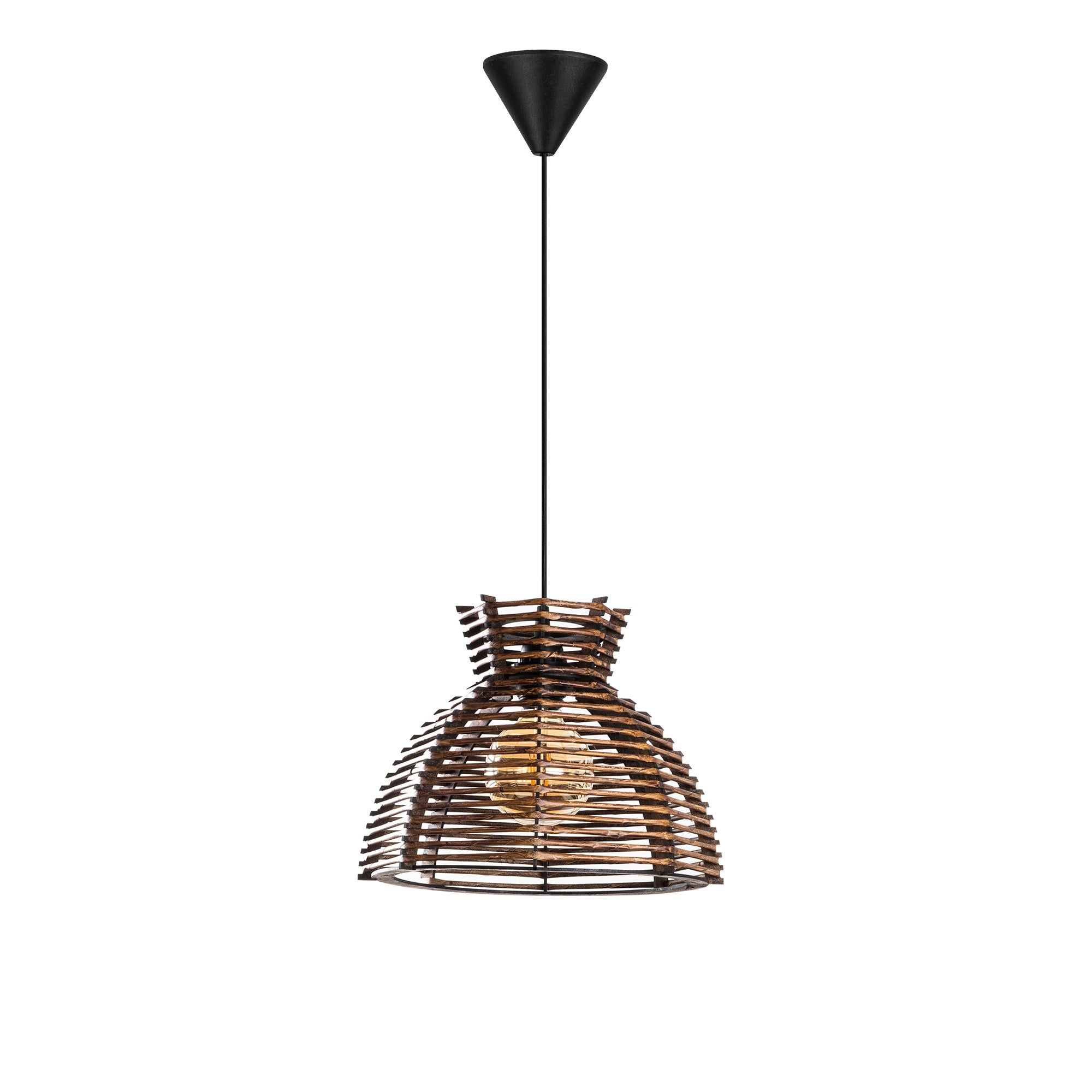 Candeeiro de Teto – 60 cm – Cor antiquada – Madeira