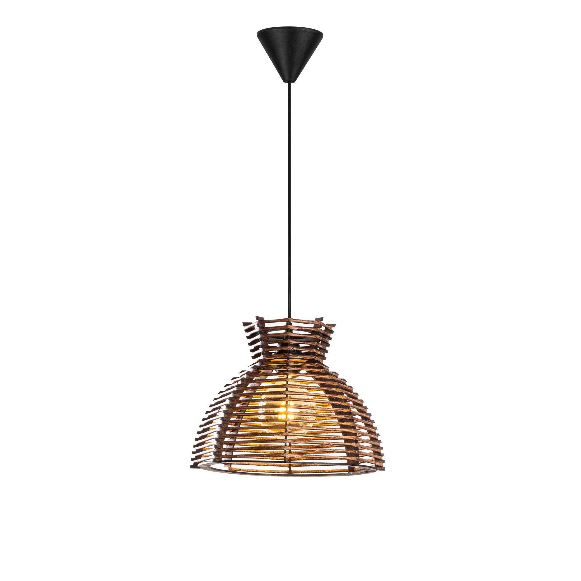 Candeeiro de Teto – 60 cm – Cor antiquada – Madeira
