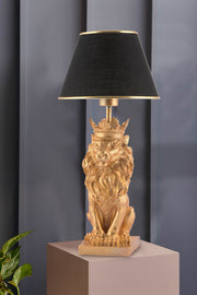 Candeeiro de mesa-Lion King-Preto
Dourado