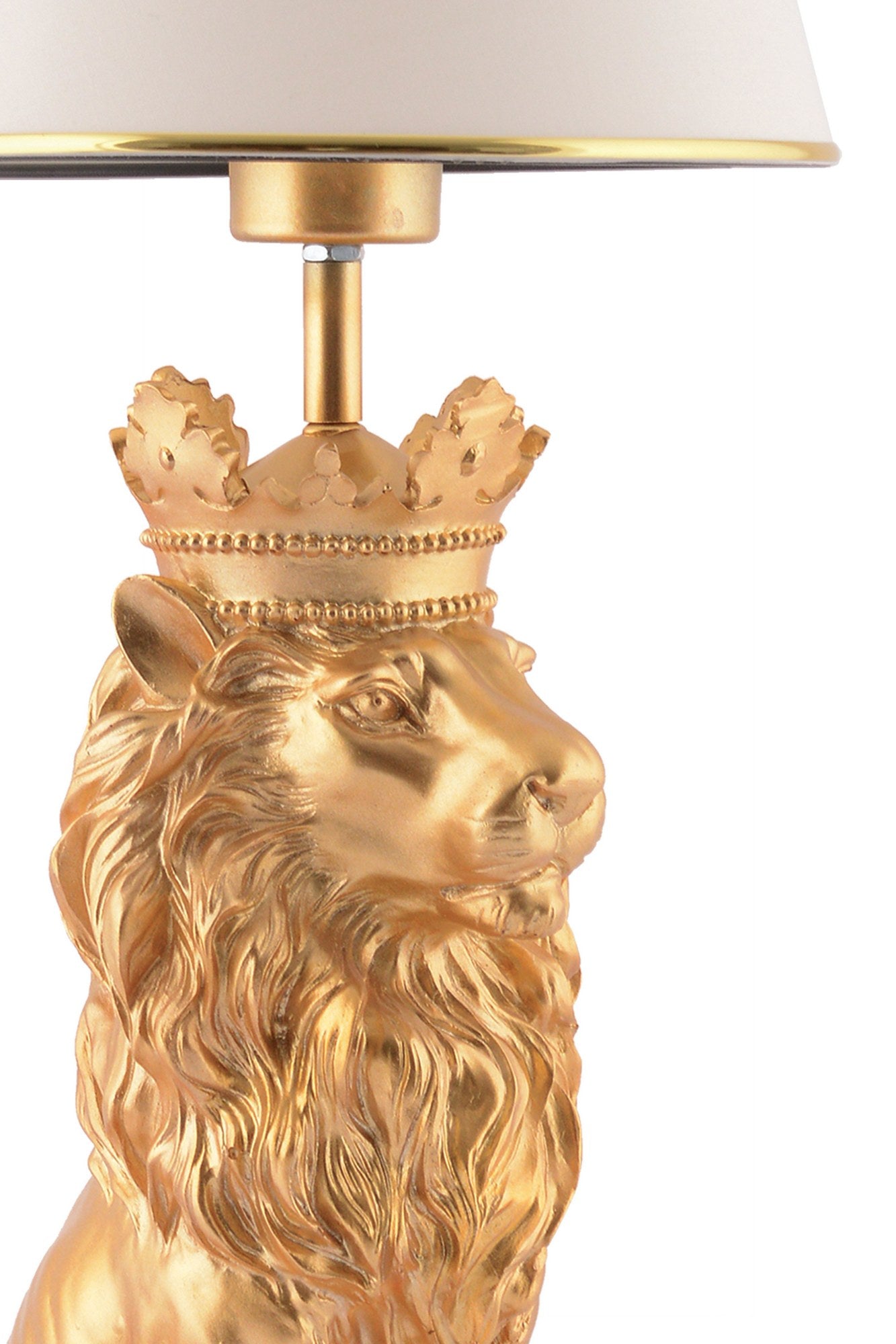 Candeeiro de mesa-Lion King-Branco
Prata