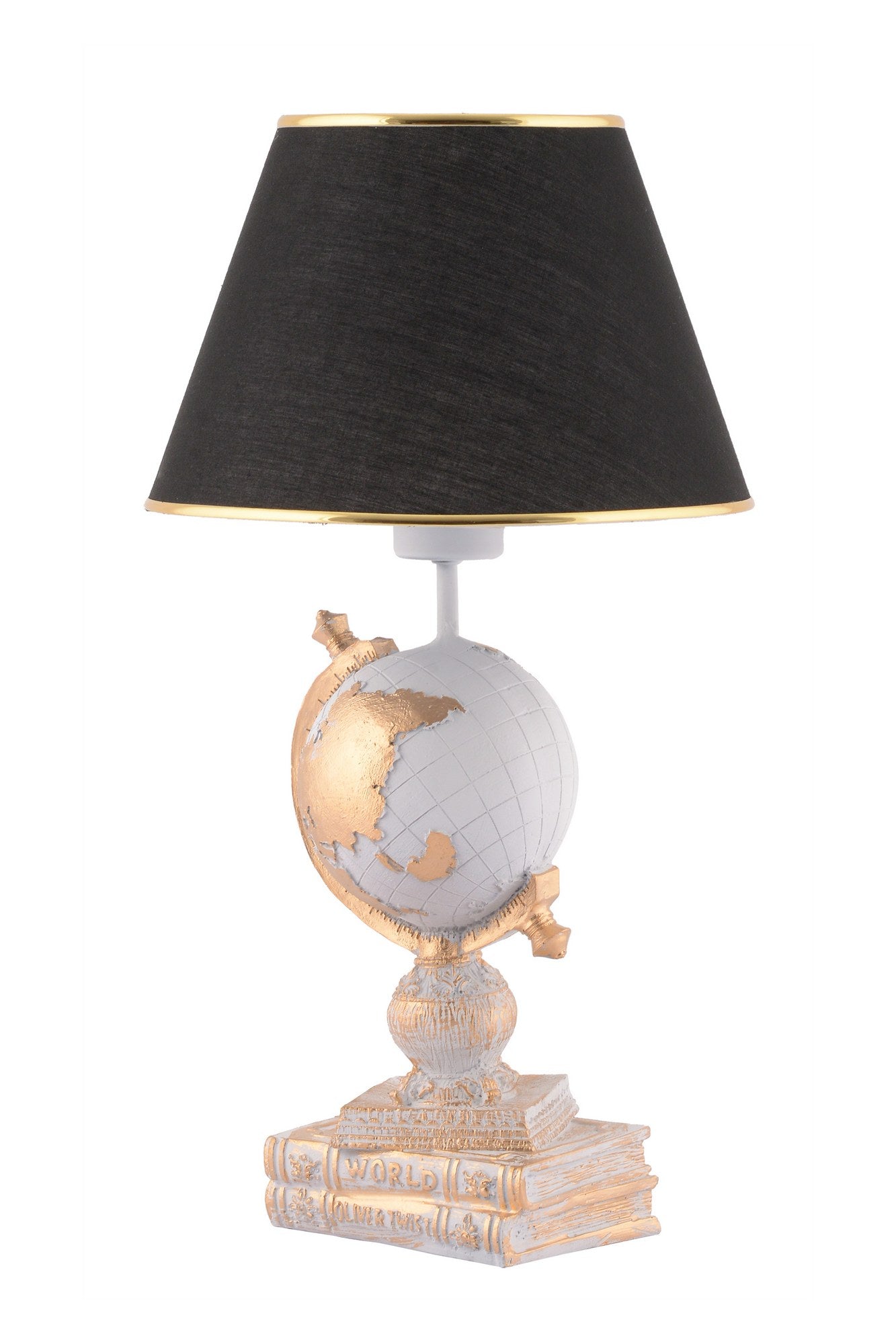 Candeeiro de mesa-World-Branco
Preto
Dourado
