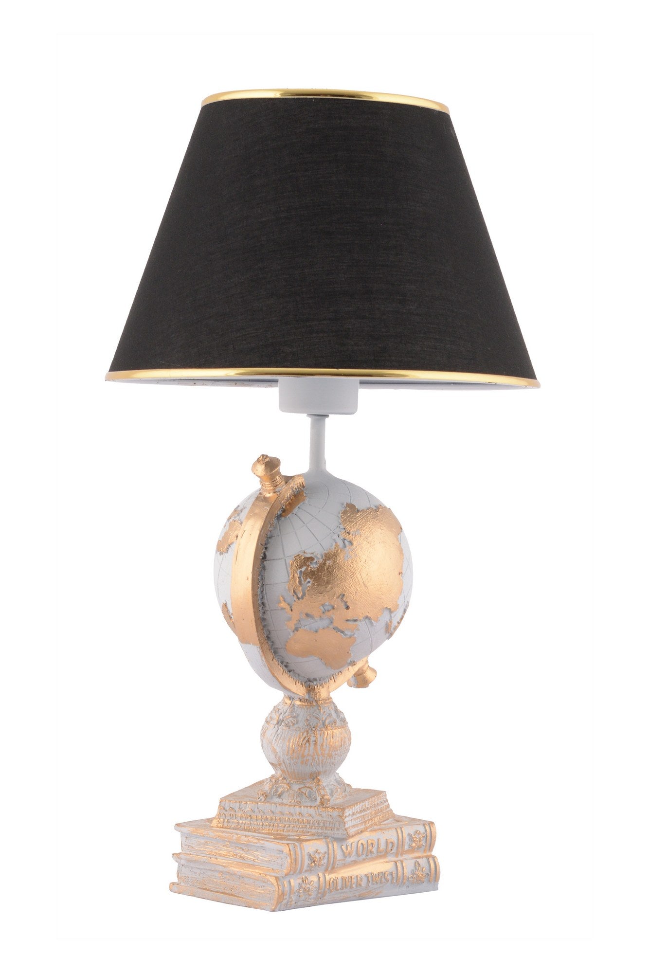Candeeiro de mesa-World-Branco
Preto
Dourado