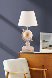 Candeeiro de mesa-World-Branco
Ouro