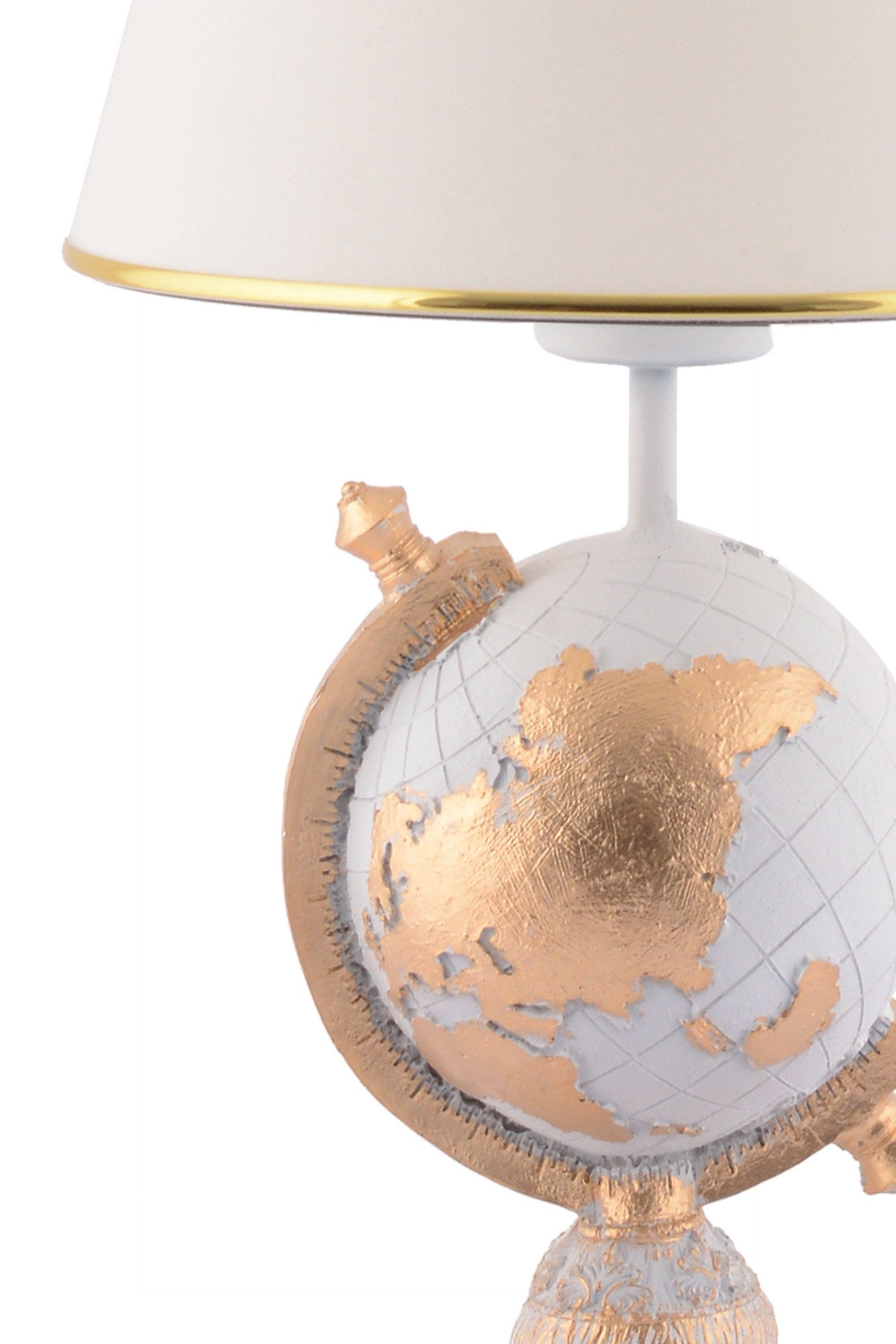Candeeiro de mesa-World-Branco
Ouro